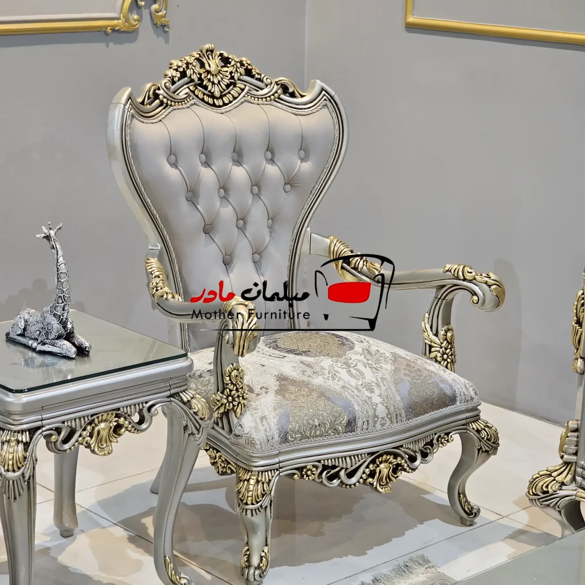 مدل زیبای سانیا چوب سوپر راش گرجستان فوم سرد و فنر پاکتی ناهارخوری از ۴ نفره تا ۱۲ نفره (2)