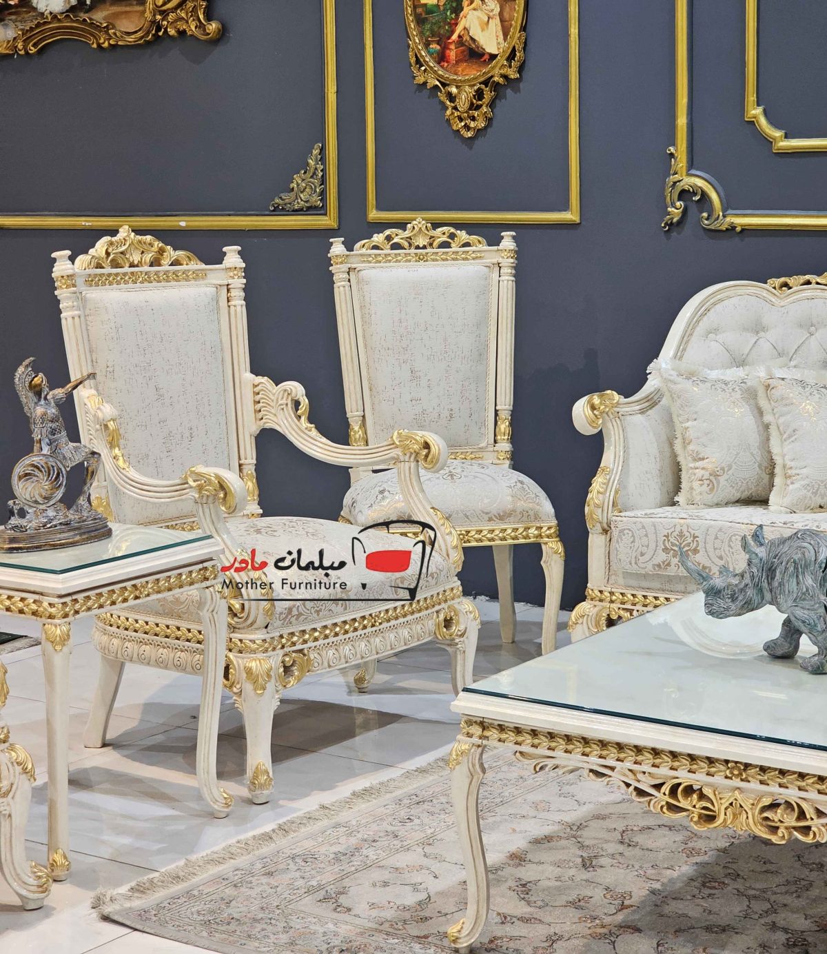 مبل کلاسیک مدرن آماندا مبل کلاسیک مدرن