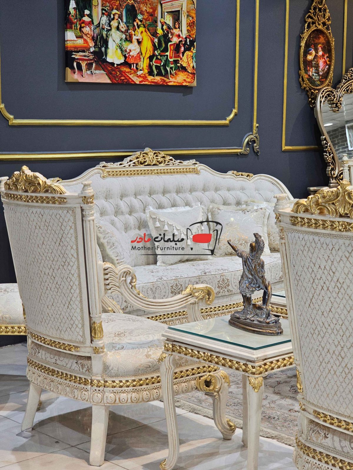 مبل کلاسیک مدرن آماندا مبل کلاسیک مدرن