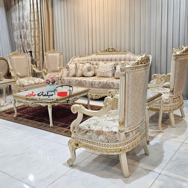 مبلمان استیل 7 نفره