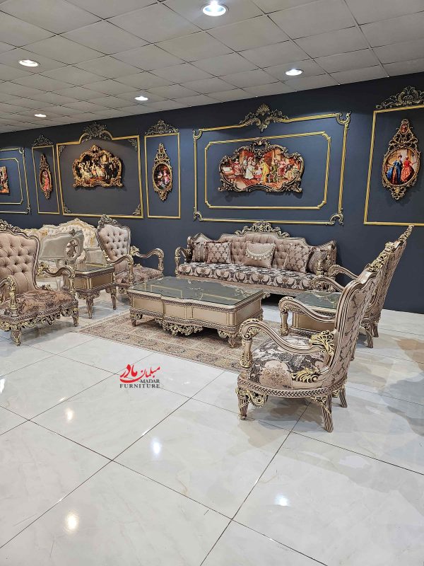 مبل کلاسیک شاهان|مبلمان مادر