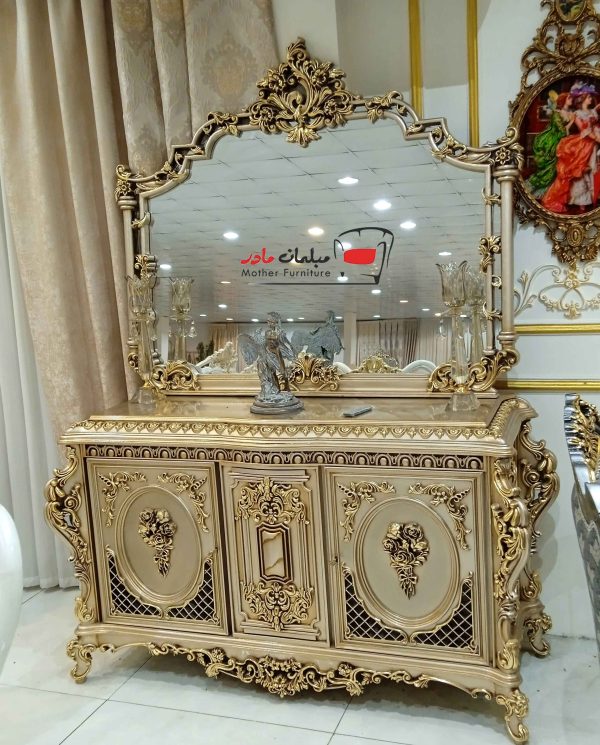 آینه کنسول کلاسیک گلاریس