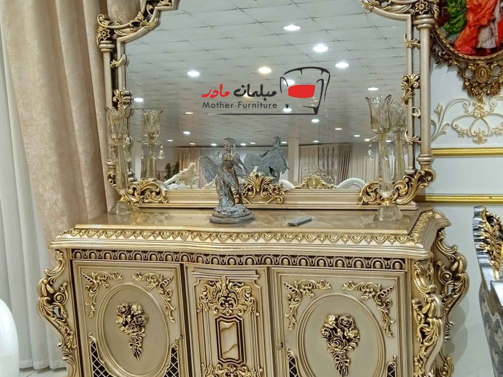 آینه کنسول کلاسیک گلاریس