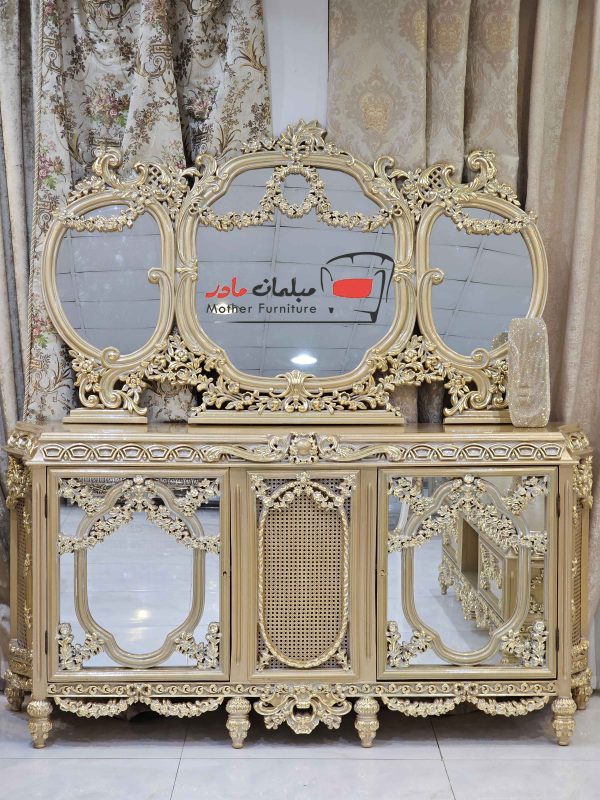آینه کنسول کلاسیک فرشته