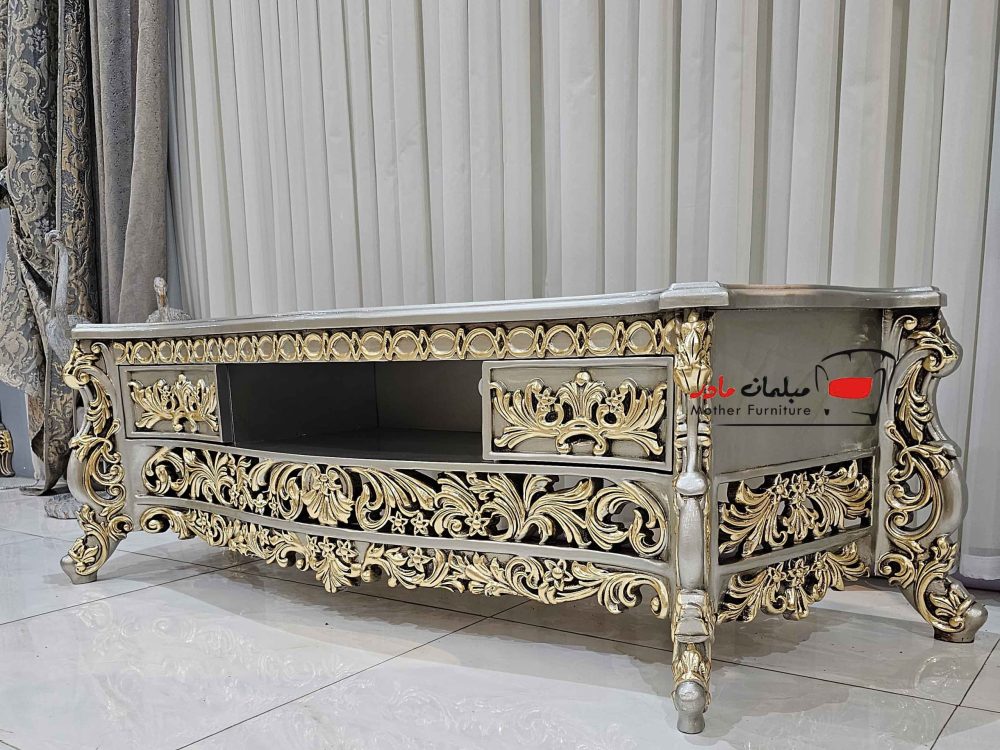 میز تلویزیون کلاسیک گلاریس