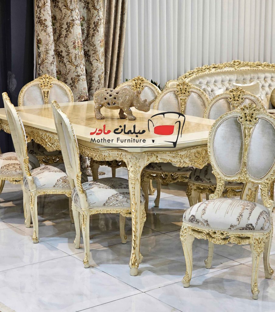 قیمت میز ناهارخوری سلطنتی کلاسیک