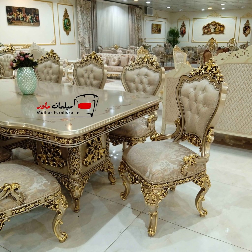قیمت میز ناهارخوری سلطنتی کلاسیک