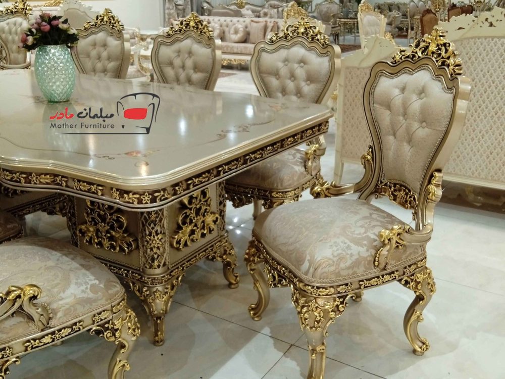 میز ناهارخوری گلاریس