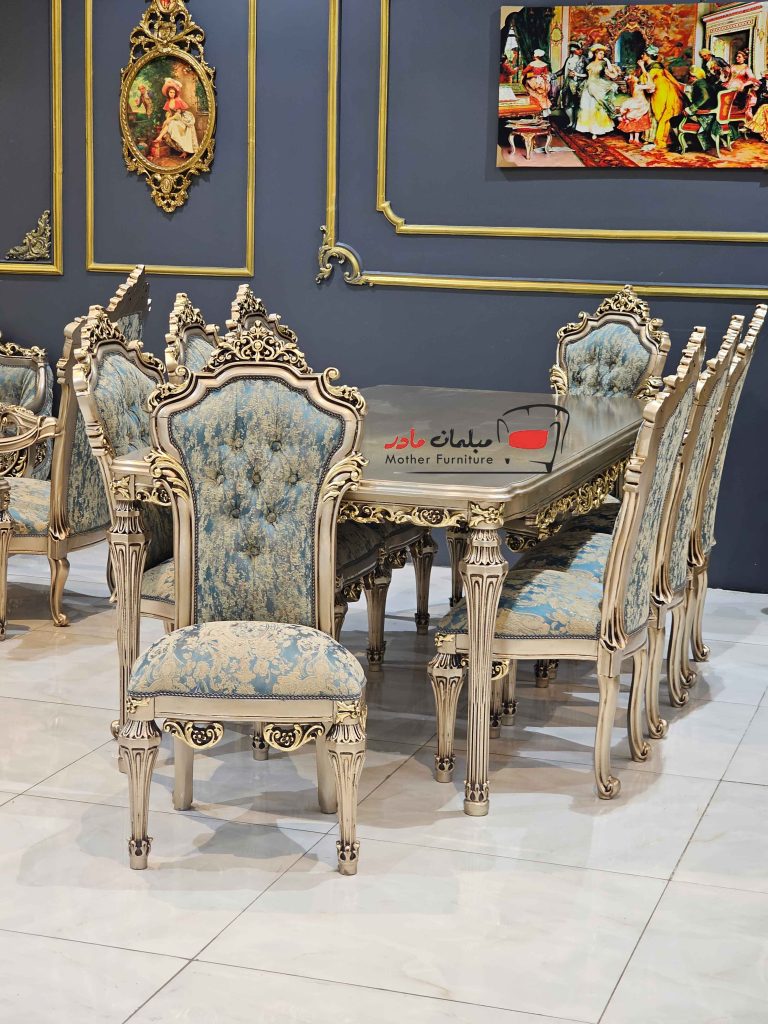 میز ناهارخوری سلطنتی گلایل